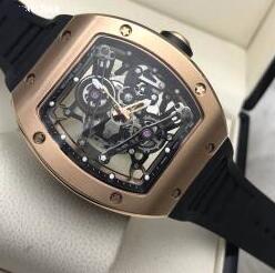 Replica Richard Mille RM 038 Tourbillon Bubba Watson Rose Gold Watch